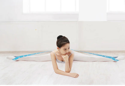 Multi-Functional Slimming Resistance Bands Yoga Strap Elastic Band 8/10/12 Grids for Latin Training, Dance, Pilates, Gymnastics
