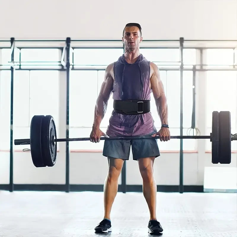 Weight Lifting Belt Workout with Metal Buckle For Men Women Gym Squats Deadlifts Powerlifting Training Fitness Deadlift