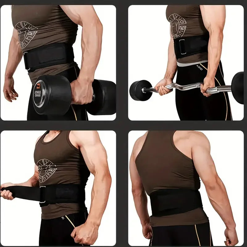 Weight Lifting Belt Workout with Metal Buckle For Men Women Gym Squats Deadlifts Powerlifting Training Fitness Deadlift