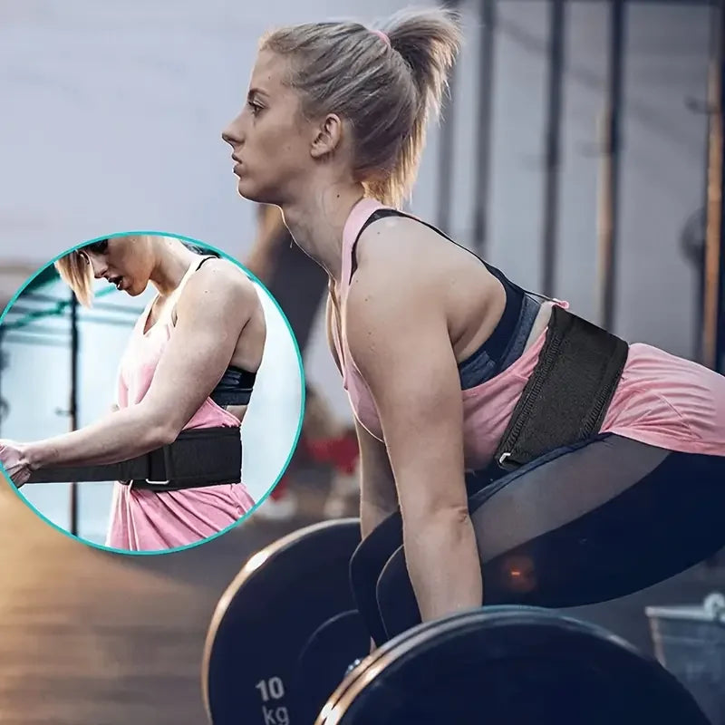 Weight Lifting Belt Workout with Metal Buckle For Men Women Gym Squats Deadlifts Powerlifting Training Fitness Deadlift
