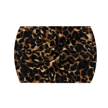 Widening 18CM stretch printed sports sweatband headband headscarf hairband hair tie band